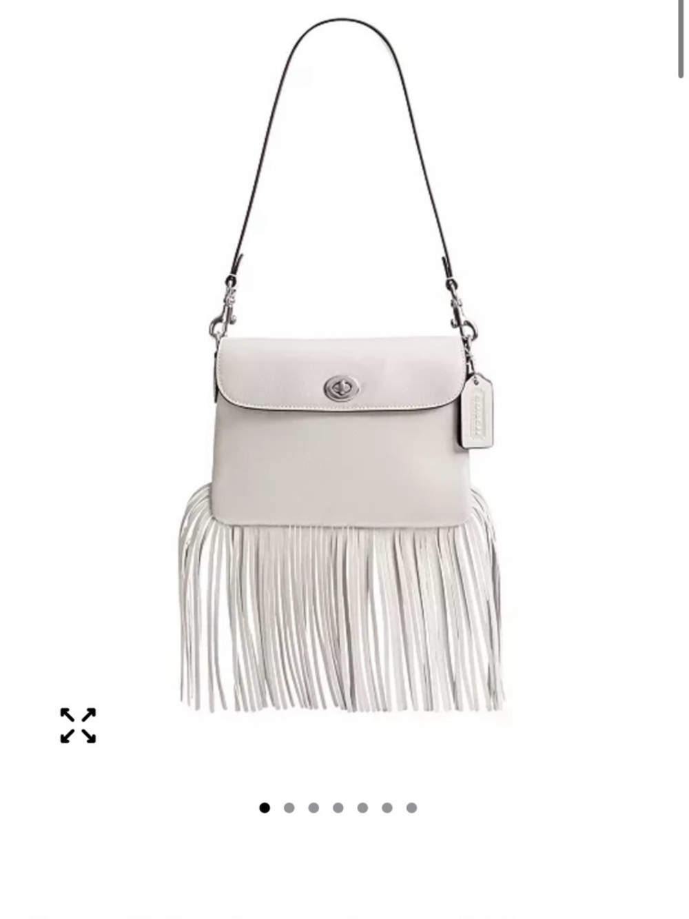 Coach 1964 Fringe Leather Crossbody Bag
